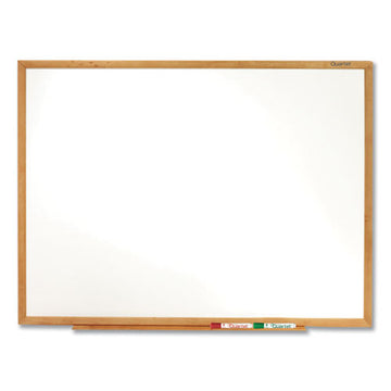Quartet® Classic Series Total Erase Dry Erase Board, 36 X 24, Oak Finish Frame freeshipping - TVN Wholesale